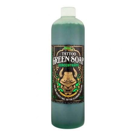 AloeTattoo - Green Soap Concentrate - 500 ml / 16.9 oz