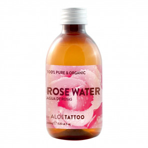 AloeTattoo - Rose Water - 250 ml / 8.5 oz